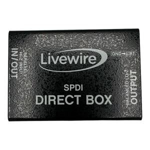 Livewire SPDI Passive Direct Box with Attenuation Pad